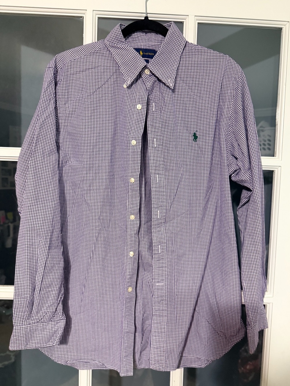 Ralph Lauren Gingham Button-Down Dress Shirt